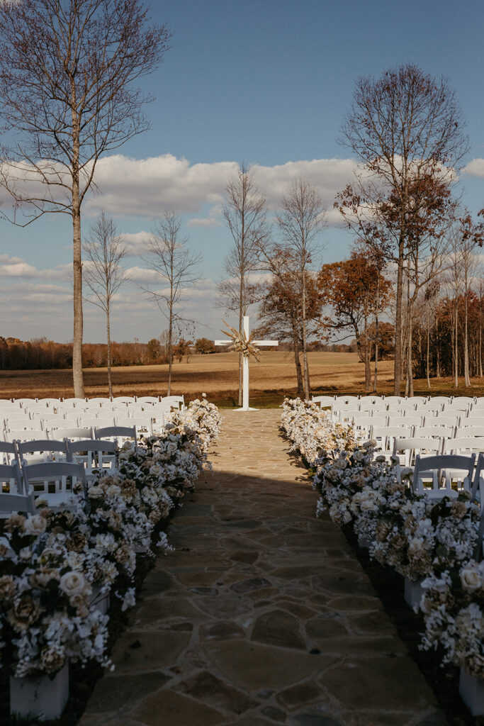 Ceremony at The Monroe on 415th a Tennessee Wedding and Event Venue