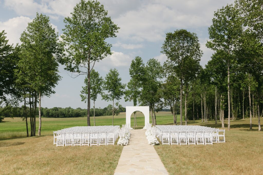 Ceremony at The Monroe on 415th a Tennessee Wedding and Event Venue
