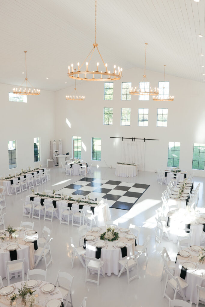 The Monroe on 415th reception space