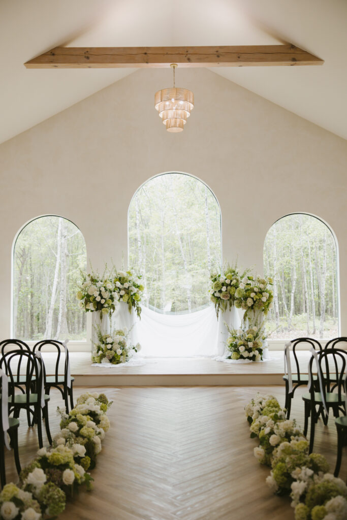 chapel ceremony at the monroe